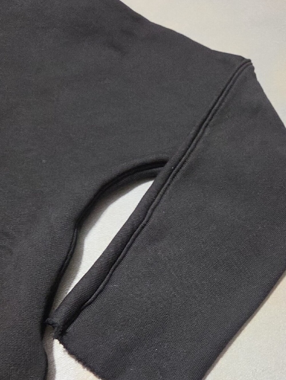 Frank & Eileen Black Crew Sweatshirt with Label Oversized. Excellent Condition - Picture 4 of 11